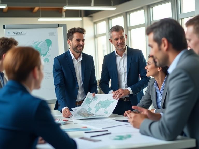 BUSCANDO TRAVEL LIMITED travel team in consultation